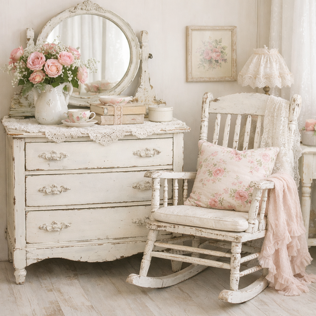 Why Shabby Chic Works So Beautifully in a Modern Home