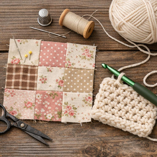 7 Cozy Handmade Projects to Make Your Home Feel Like a Cottage Retreat   (Knitting, Crochet, Sewing, Quilting & More)