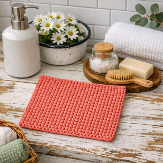 Knit Look Spa Washcloth